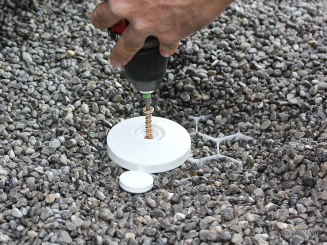 ECCOgravel - parkovací krytka